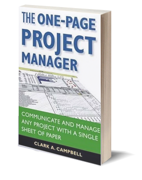 The One-Page Project Manager The One-Page Project Manager