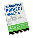 The One-Page Project Manager The One-Page Project Manager
